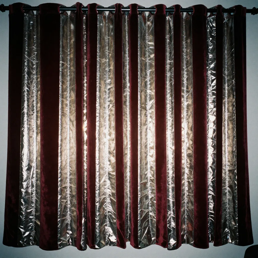 Advanced thermal curtain layers
